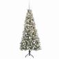 Preview: Künstlicher Weihnachtsbaum mit Weihnachtskugel 240 cm 300 LEDs