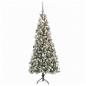 Preview: Künstlicher Weihnachtsbaum mit Weihnachtskugel 180 cm 300 LEDs