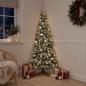 Preview: Künstlicher Weihnachtsbaum mit Weihnachtskugel 150 cm 150 LEDs