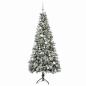 Preview: Künstlicher Weihnachtsbaum mit Weihnachtskugel 150 cm 150 LEDs