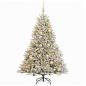 Preview: Künstlicher Weihnachtsbaum mit Weihnachtskugel 240 cm 300 LEDs