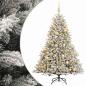 Preview: Künstlicher Weihnachtsbaum mit Weihnachtskugel 210 cm 300 LEDs