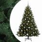 Preview: Künstlicher Weihnachtsbaum mit Weihnachtskugel 210 cm 300 LEDs