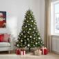 Preview: Künstlicher Weihnachtsbaum mit Weihnachtskugel 210 cm 300 LEDs
