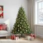Preview: Künstlicher Weihnachtsbaum mit Weihnachtskugel 240 cm 300 LEDs