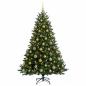 Preview: Künstlicher Weihnachtsbaum mit Weihnachtskugel 240 cm 300 LEDs