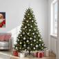 Preview: Künstlicher Weihnachtsbaum mit Weihnachtskugel 240 cm 300 LEDs