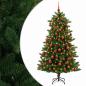 Preview: Künstlicher Weihnachtsbaum mit Kugel 180 cm 300 LEDs