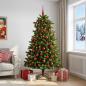 Preview: Künstlicher Weihnachtsbaum mit Kugel 210 cm 300 LEDs