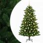 Preview: Künstlicher Weihnachtsbaum mit Weihnachtskugeln 210 cm 300 LEDs