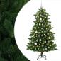 Preview: Künstlicher Weihnachtsbaum mit Kugel 180 cm 300 LEDs