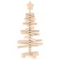 Preview: Holz Weihnachtsbaum KOTKA 60 cm Massives Kiefernholz Natürlich