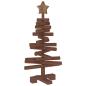 Preview: Holz Weihnachtsbaum KOTKA 60 cm Massives Kiefernholz