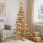 Preview: Holz Weihnachtsbaum KOTKA 120 cm Massives Kiefernholz
