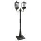 Preview: Weihnachtslaterne ESPOO Kaltes Weiß 57 x 37,5 x 179 cm