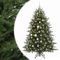 Preview: Künstlicher Weihnachtsbaum mit Weihnachtskugel 180 cm 300 LEDs
