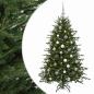 Preview: Künstlicher Weihnachtsbaum mit Weihnachtskugel 120 cm 150 LEDs