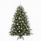 Preview: Künstlicher Weihnachtsbaum mit Weihnachtskugel 180 cm 300 LEDs