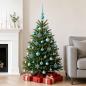 Preview: ARDEBO.de - Weihnachtskugelset 111 stk. Türkis Durchmesser 6 cm Polystyrol
