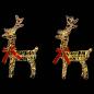 Preview: Weihnachtsrentier 6 stk. 240 LEDs Warmes Weiß