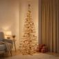 Preview: Holz Weihnachtsbaum KOTKA 240 cm Massives Kiefernholz