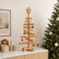 Preview: ARDEBO.de - Holz Weihnachtsbaum KOTKA 60 cm Massives Kiefernholz