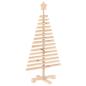 Preview: Holz Weihnachtsbaum KOTKA 90 cm Massives Kiefernholz Natürlich