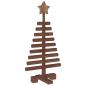 Preview: Holz Weihnachtsbaum KOTKA 60 cm Massives Kiefernholz