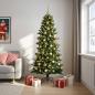 Preview: ARDEBO.de - Künstlicher Weihnachtsbaum mit Weihnachtskugel 240 cm 300 LEDs