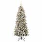 Preview: Künstlicher Weihnachtsbaum mit Weihnachtskugel 240 cm 300 LEDs