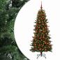 Preview: Künstlicher Weihnachtsbaum mit Weihnachtskugel 240 cm 300 LEDs