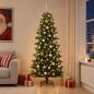 Preview: ARDEBO.de - Künstlicher Weihnachtsbaum mit Weihnachtskugel 210 cm 300 LEDs