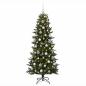 Preview: Künstlicher Weihnachtsbaum mit Weihnachtskugel 210 cm 300 LEDs