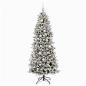 Preview: Künstlicher Weihnachtsbaum mit Weihnachtskugel 180 cm 300 LEDs