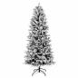 Preview: Künstlicher Weihnachtsbaum mit Weihnachtskugel 180 cm 300 LEDs