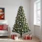 Preview: Künstlicher Weihnachtsbaum mit Kugel 210 cm 300 LEDs