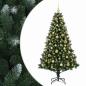 Preview: Künstlicher Weihnachtsbaum mit Kugel 240 cm 300 LEDs