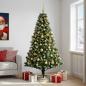 Preview: Künstlicher Weihnachtsbaum mit Kugel 240 cm 300 LEDs