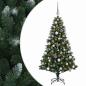 Preview: Künstlicher Weihnachtsbaum mit Kugel 150 cm 150 LEDs