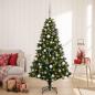 Preview: Künstlicher Weihnachtsbaum mit Kugel 120 cm 150 LEDs