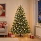 Preview: Künstlicher Weihnachtsbaum mit Weihnachtskugel 210 cm 300 LEDs