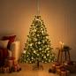 Preview: Künstlicher Weihnachtsbaum mit Weihnachtskugel 150 cm 150 LEDs