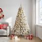 Preview: ARDEBO.de - Künstlicher Weihnachtsbaum mit Weihnachtskugel 180 cm 300 LEDs