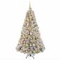 Preview: Künstlicher Weihnachtsbaum mit Weihnachtskugel 180 cm 300 LEDs