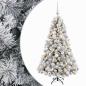 Preview: Künstlicher Weihnachtsbaum mit Weihnachtskugel 120 cm 150 LEDs