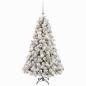 Preview: Künstlicher Weihnachtsbaum mit Weihnachtskugel 120 cm 150 LEDs