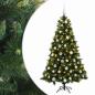 Preview: Künstlicher Weihnachtsbaum mit Weihnachtskugel 180 cm 300 LEDs
