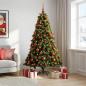 Preview: Künstlicher Weihnachtsbaum mit Weihnachtskugel 180 cm 300 LEDs