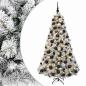 Preview: Künstlicher Weihnachtsbaum mit Weihnachtskugel 210 cm 300 LEDs