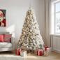 Preview: Künstlicher Weihnachtsbaum mit Weihnachtskugel 210 cm 300 LEDs